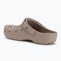 Шльопанці Crocs Classic Floral Cutout Clog taupe 4
