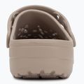 Шльопанці Crocs Classic Floral Cutout Clog taupe 7