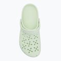 Шльопанці Crocs Classic Floral Cutout Clog jade tint 6