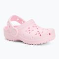 Шльопанці дитячі Crocs Classic Floral Cutout Clog Kids Toddler pink milk 2