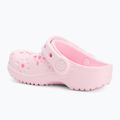 Шльопанці дитячі Crocs Classic Floral Cutout Clog Kids Toddler pink milk 4