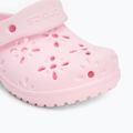 Шльопанці дитячі Crocs Classic Floral Cutout Clog Kids Toddler pink milk 8
