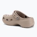 Шльопанці жіночі Crocs Classic Platform Clog taupe 4