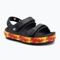 Сандалі дитячі Crocs Crocband Cruiser Flames black