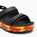 Сандалі дитячі Crocs Crocband Cruiser Flames black 7