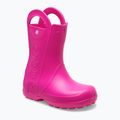 Гумові чоботи дитячі Crocs Handle It Rain Boot Kids pink crush 8