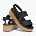 Сандалі жіночі Crocs Brooklyn Cork Low Wedge black/black 6