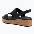 Сандалі жіночі Crocs Brooklyn Cork Low Wedge black/black 3