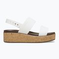 Сандалі жіночі Crocs Brooklyn Cork Low Wedge chalk 2