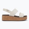 Сандалі жіночі Crocs Brooklyn Cork Low Wedge chalk 2