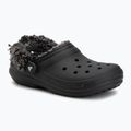 Шльопанці Crocs Classic Fleece Lined black 2