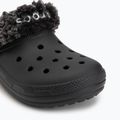 Шльопанці Crocs Classic Fleece Lined black 8