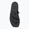 Шльопанці жіночі Crocs Miami Studded Toe Loop black 5