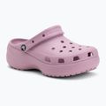 Шльопанці жіночі Crocs Classic Platform Clog hydrangea