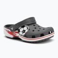 Шльопанці дитячі Crocs Classic Soccer Band Clog Kids slate grey