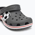 Шльопанці дитячі Crocs Classic Soccer Band Clog Kids slate grey 8