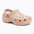 Жіночі клоги Crocs Classic Platform Clog pink caramel 2