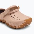 Шльопанці Crocs Echo Gum Ro Clog pink caramel 8