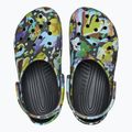 Шльопанці Crocs Classic Painted Floral Black Sand 13