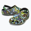 Шльопанці Crocs Classic Painted Floral Black Sand 14