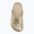 Шльопанці дитячі Crocs Classic Chunky Glitter sandstone 6