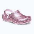 Шльопанці дитячі Crocs Classic Chunky Glitter pink milk 9