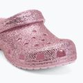 Шльопанці дитячі Crocs Classic Chunky Glitter pink milk 8