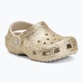 Шльопанці дитячі Crocs Classic Chunky Glitter 211940 sandstone 2
