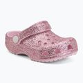 Шльопанці дитячі Crocs Classic Chunky Glitter 211940 pink milk