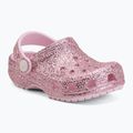 Шльопанці дитячі Crocs Classic Chunky Glitter 211940 pink milk 2