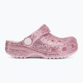 Шльопанці дитячі Crocs Classic Chunky Glitter 211940 pink milk 3