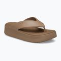 В'єтнамки жіночі Crocs Gateway Platform milk chocolate
