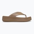 В'єтнамки жіночі Crocs Gateway Platform milk chocolate 2