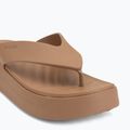 В'єтнамки жіночі Crocs Gateway Platform milk chocolate 7