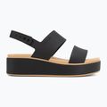 Сандалі жіночі Crocs Brooklyn Matte Wrap Low Wedge black/cashew 2