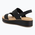 Сандалі жіночі Crocs Brooklyn Matte Wrap Low Wedge black/cashew 3