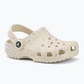 Шльопанці дитячі Crocs Classic Glow Paint Splatter summit white/multi 2