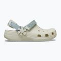 Шльопанці дитячі Crocs Classic Denim Flower Adjutment Backstrap summit white 10