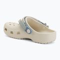 Шльопанці дитячі Crocs Classic Denim Flower Adjutment Backstrap summit white 4