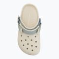 Шльопанці дитячі Crocs Classic Denim Flower Adjutment Backstrap summit white 6
