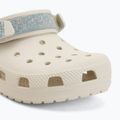Шльопанці дитячі Crocs Classic Denim Flower Adjutment Backstrap summit white 8