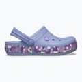 Шльопанці дитячі Crocs Crockband Glow Confetti Band blue haze/multi 10