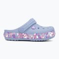 Шльопанці дитячі Crocs Crockband Glow Confetti Band blue haze/multi 3
