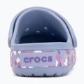 Шльопанці дитячі Crocs Crockband Glow Confetti Band blue haze/multi 7