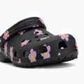 Шльопанці дитячі Crocs Classic Flower black 8