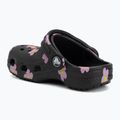 Шльопанці дитячі Crocs Classic Flower 212671 black 4