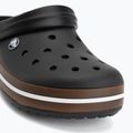 Шльопанці Crocs Crocband Gum black 8