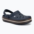 Шльопанці Crocs Crocband Gum navy 2