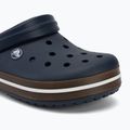 Шльопанці Crocs Crocband Gum navy 8