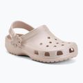 Шльопанці дитячі Crocs Classic Pearl Shine quartz 2